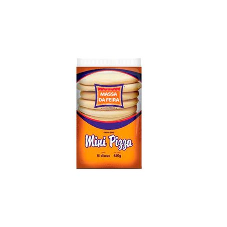 Massa P Mini Pizza da Feira 450g