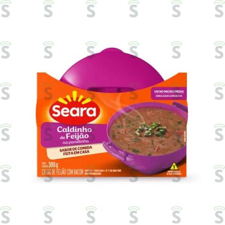  Caldo Feijao C/bacon Seara 300g Cong