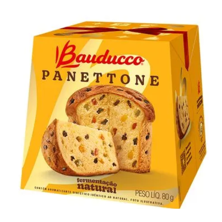 Panetone Bauducco Frutas 80G