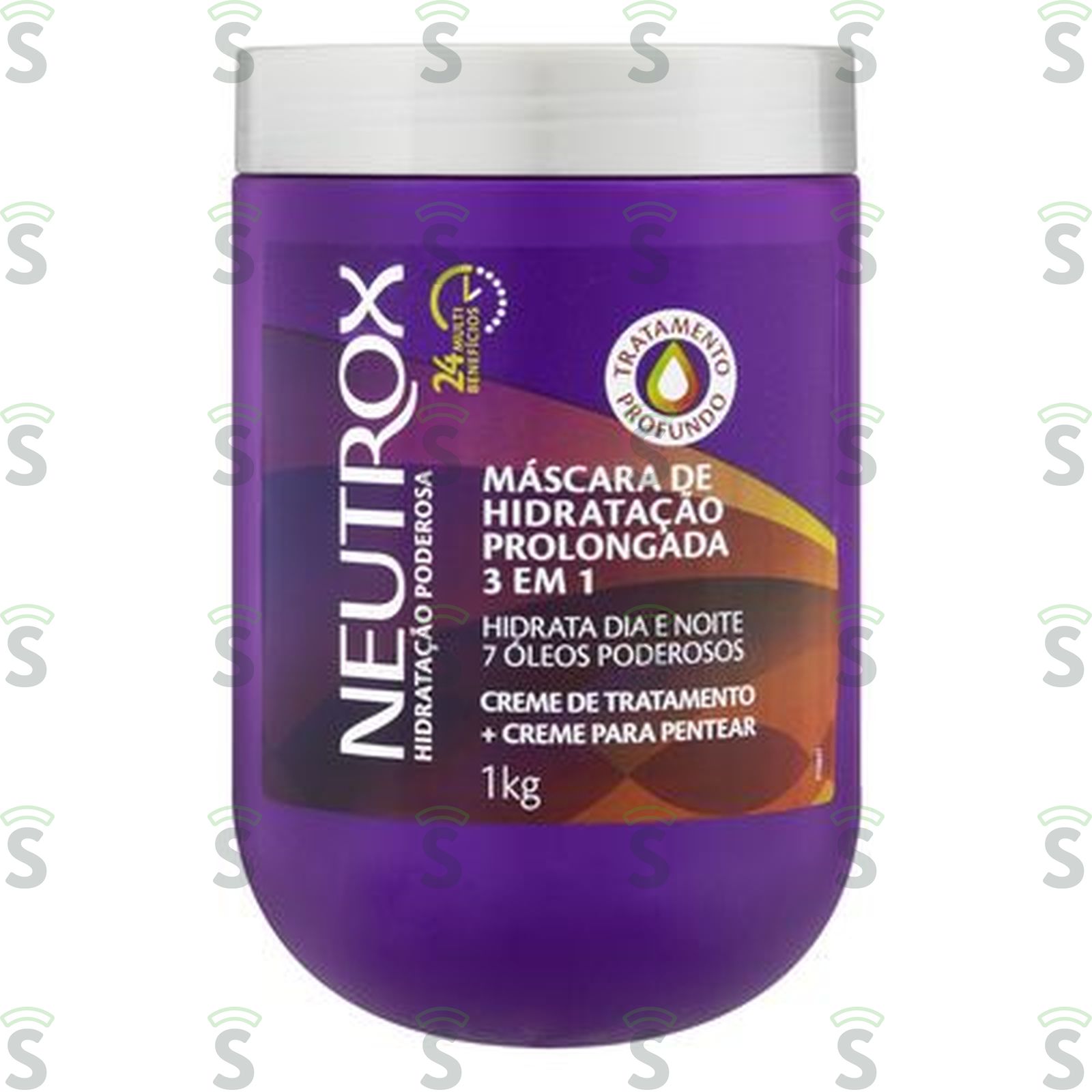 Máscara de Hidratação Neutrox Neutrox 24 Multibenefícios Pote 1kg