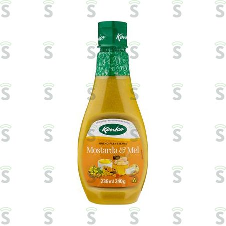  Molho Para Salada Kenko Mostarda e Mel 236ml