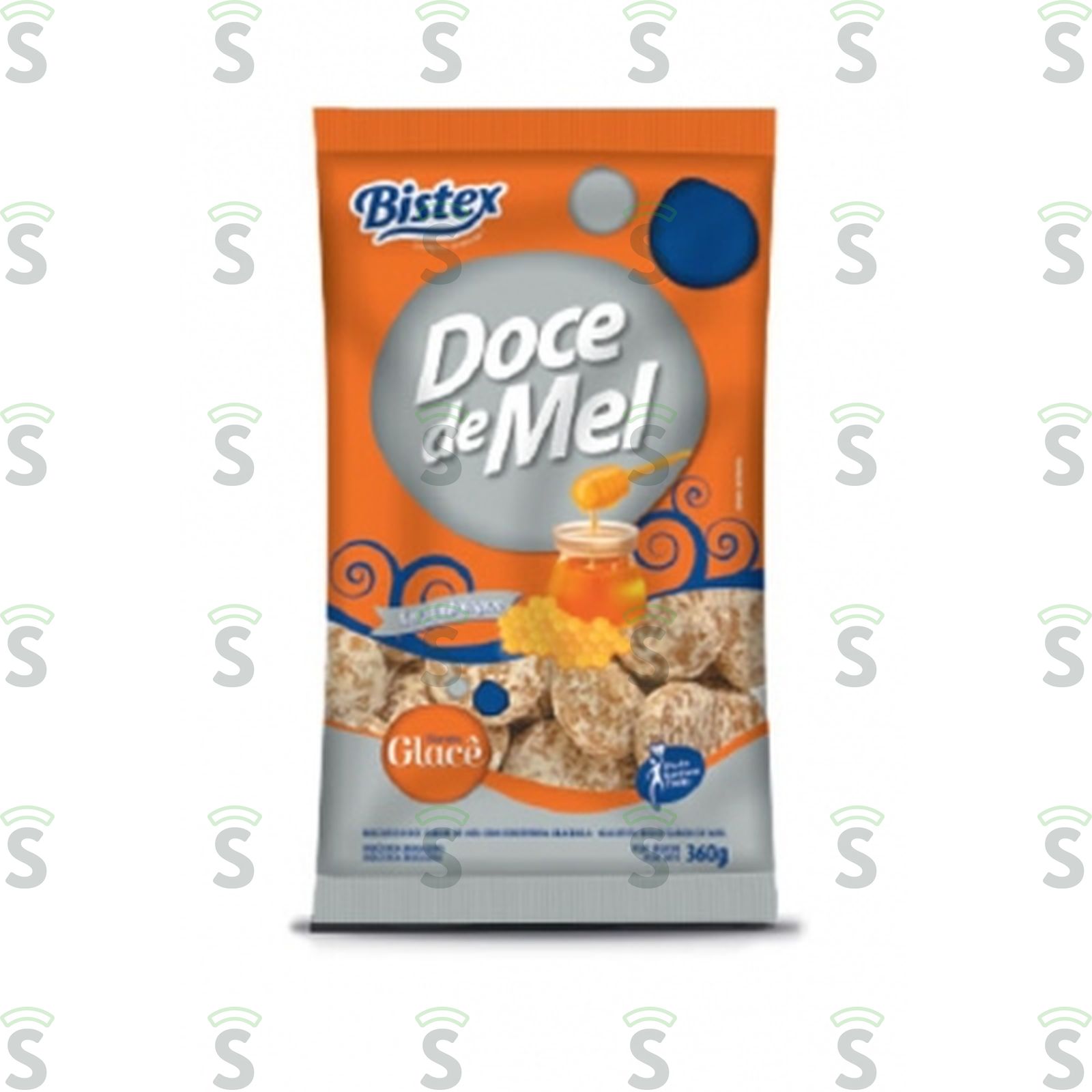 Bistex-biscoito 360g/320g doce de mel