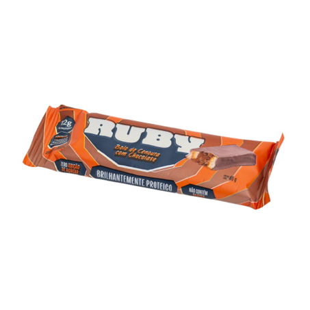 Barra Proteína Ruby Bolo De Cenoura C/Chocolate 40g