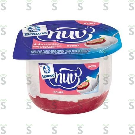  Creme Quark Batavo Nuv Goiaba 100g