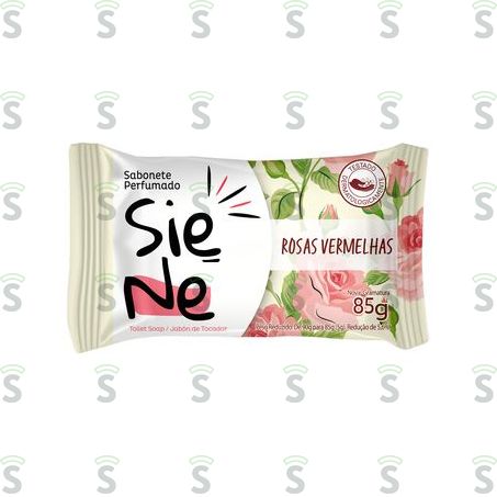 Siene-sabonete 85g Rosas Vermelhas