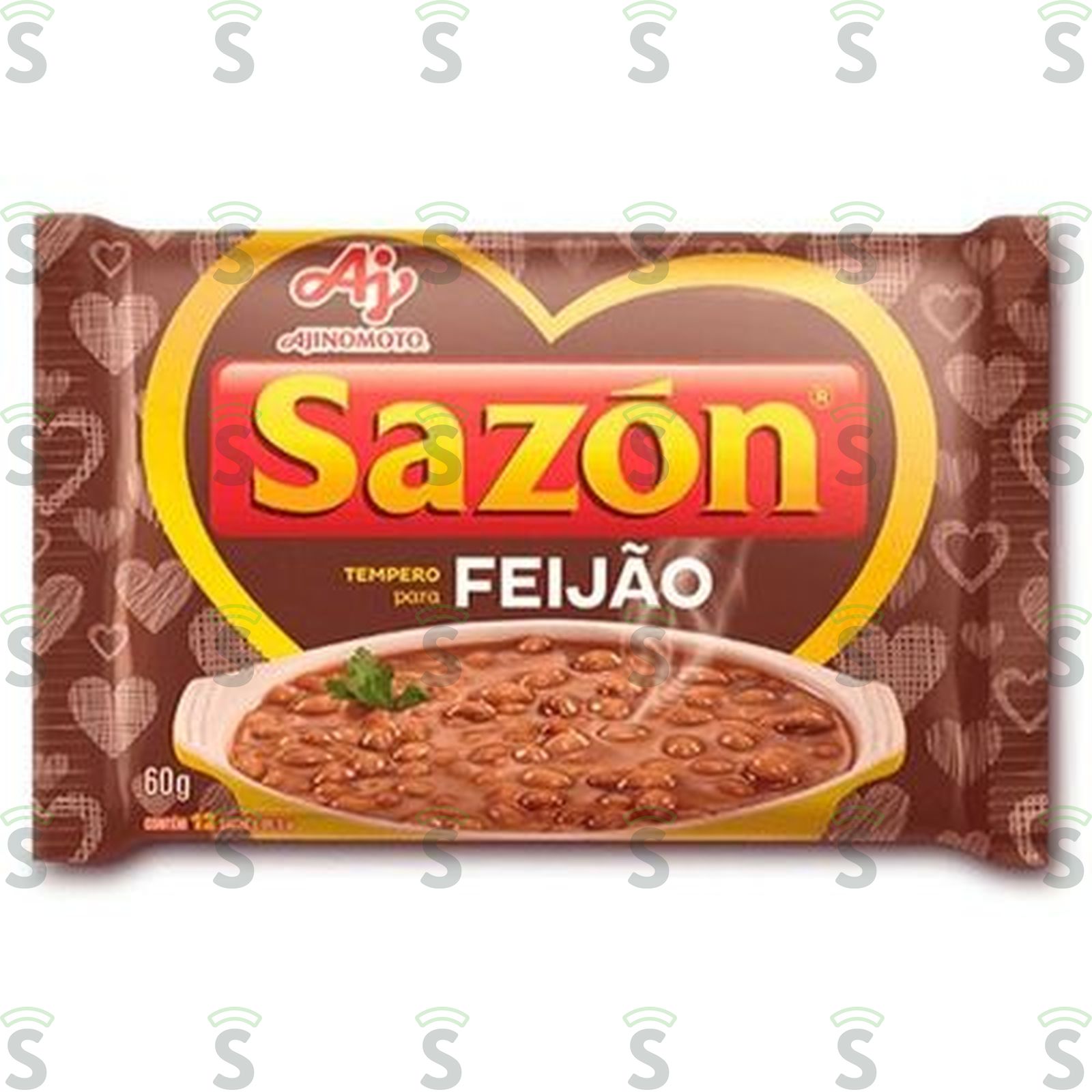 Sazon-tempero 60g p/feijao