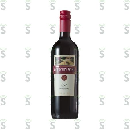  Vinho Brasileiro Tinto Seco Country Wine Serra Gaúcha Garrafa 750ml