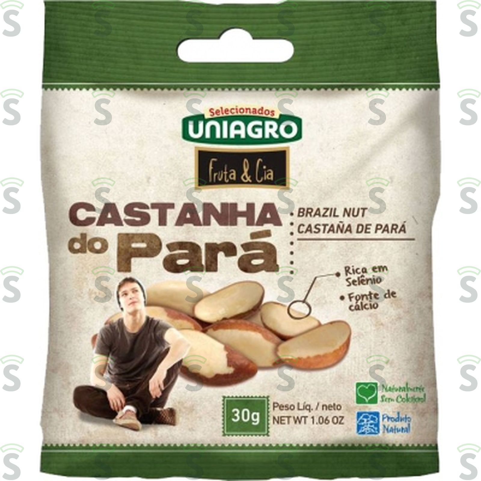Castanha Do Pará Uniagro Embalagem 30G