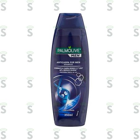  Shampoo Anticaspa e Antiqueda Palmolive Men Frasco 350ml