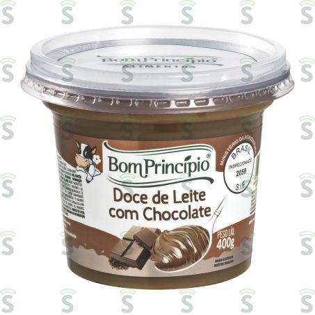  Bom Principio-doce Leite C/ Choco 400g