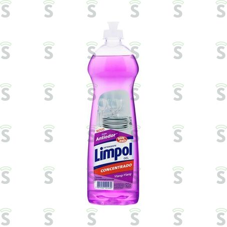  Detergente Limpol Gel Ylang Ylang 511g