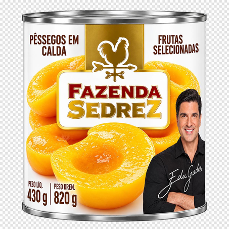 Pêssego em Calda Fazenda Sedrez 430g