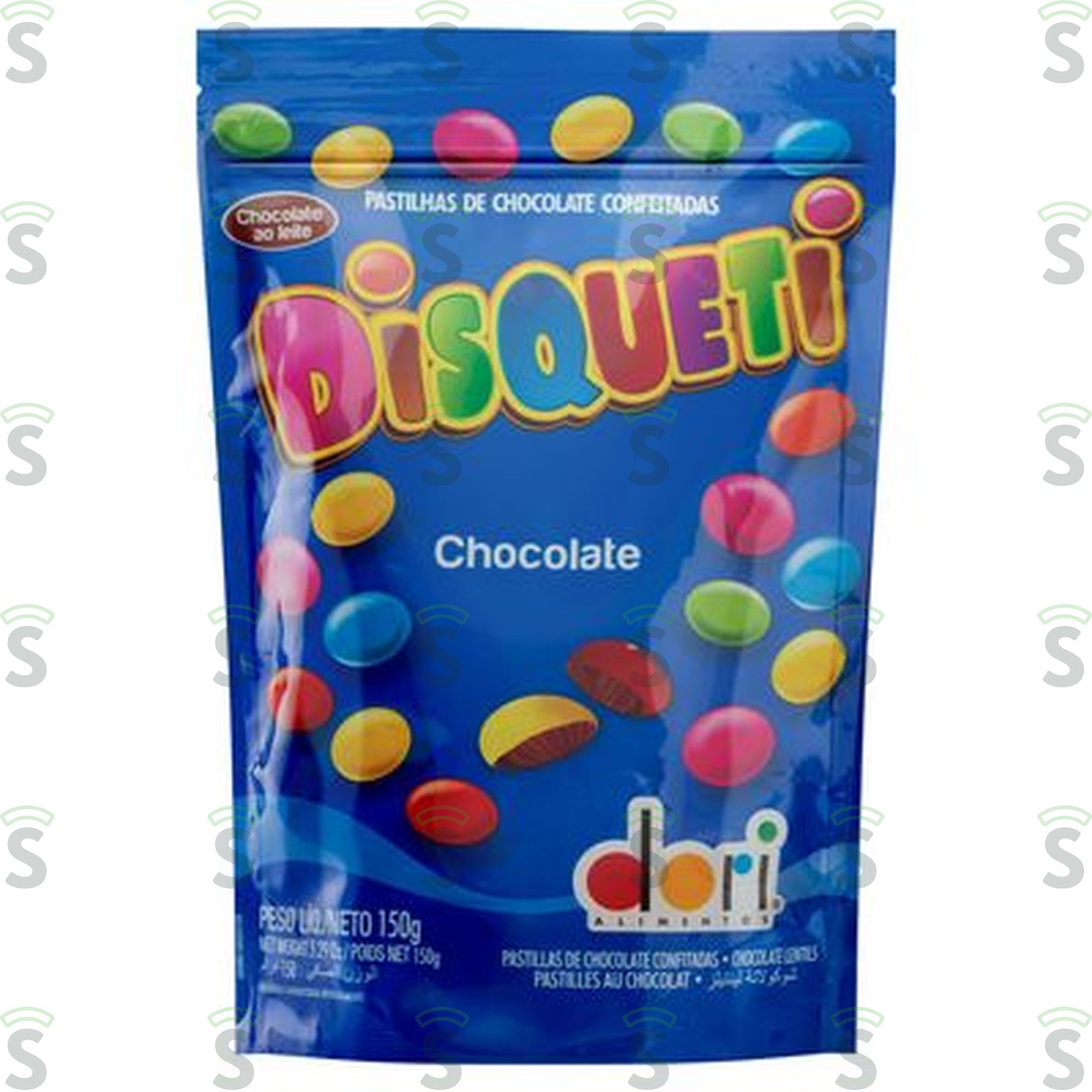 Chocolate Disqueti Dori Embalagem 150G