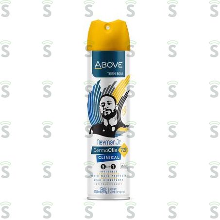  Desodorante Aero Above Neymar Jr Teen Boy 150ml