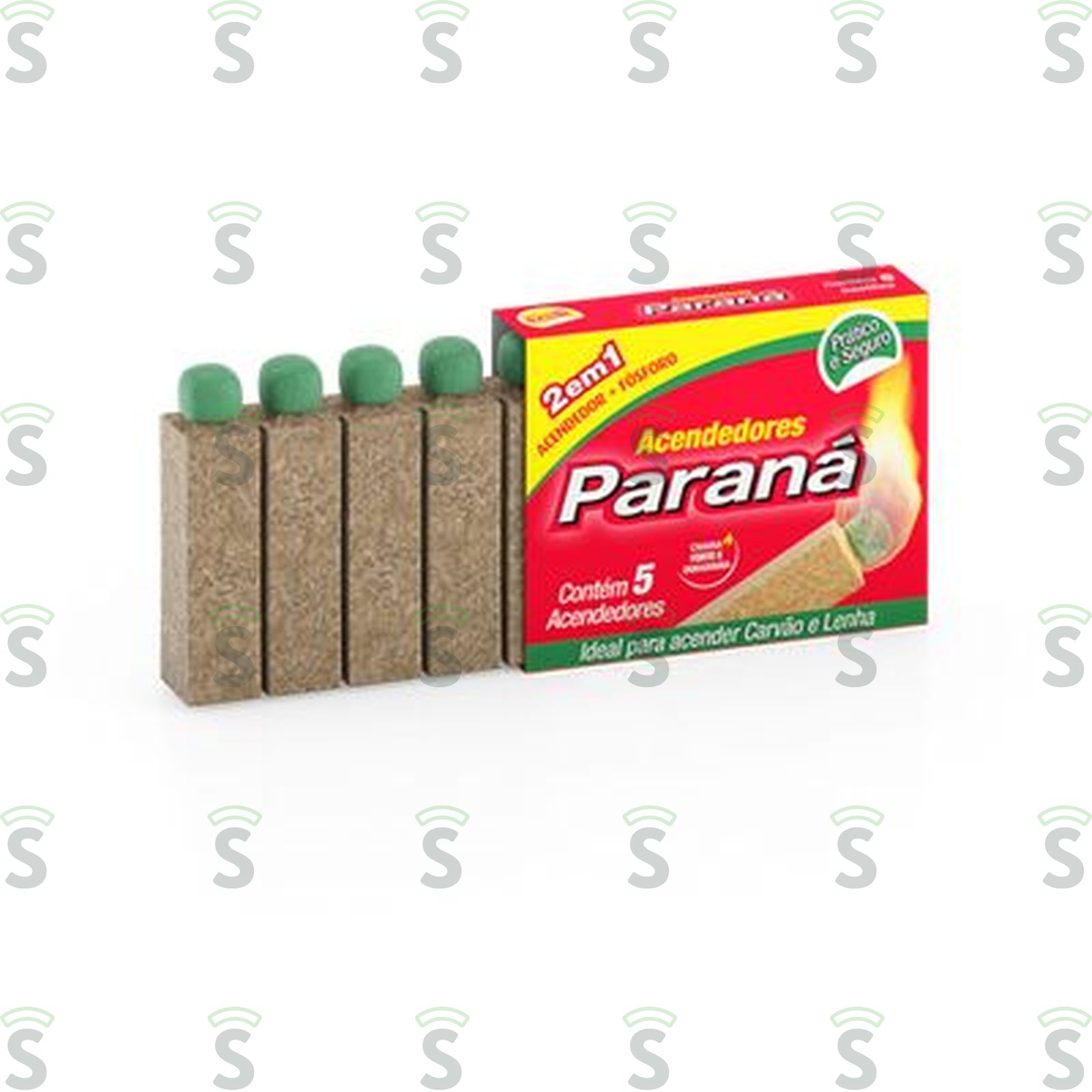 Parana-acendedor bastao eco c/5