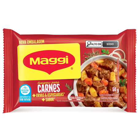 TEMPERO MAGGI SABOR CARNE SACHET 50G