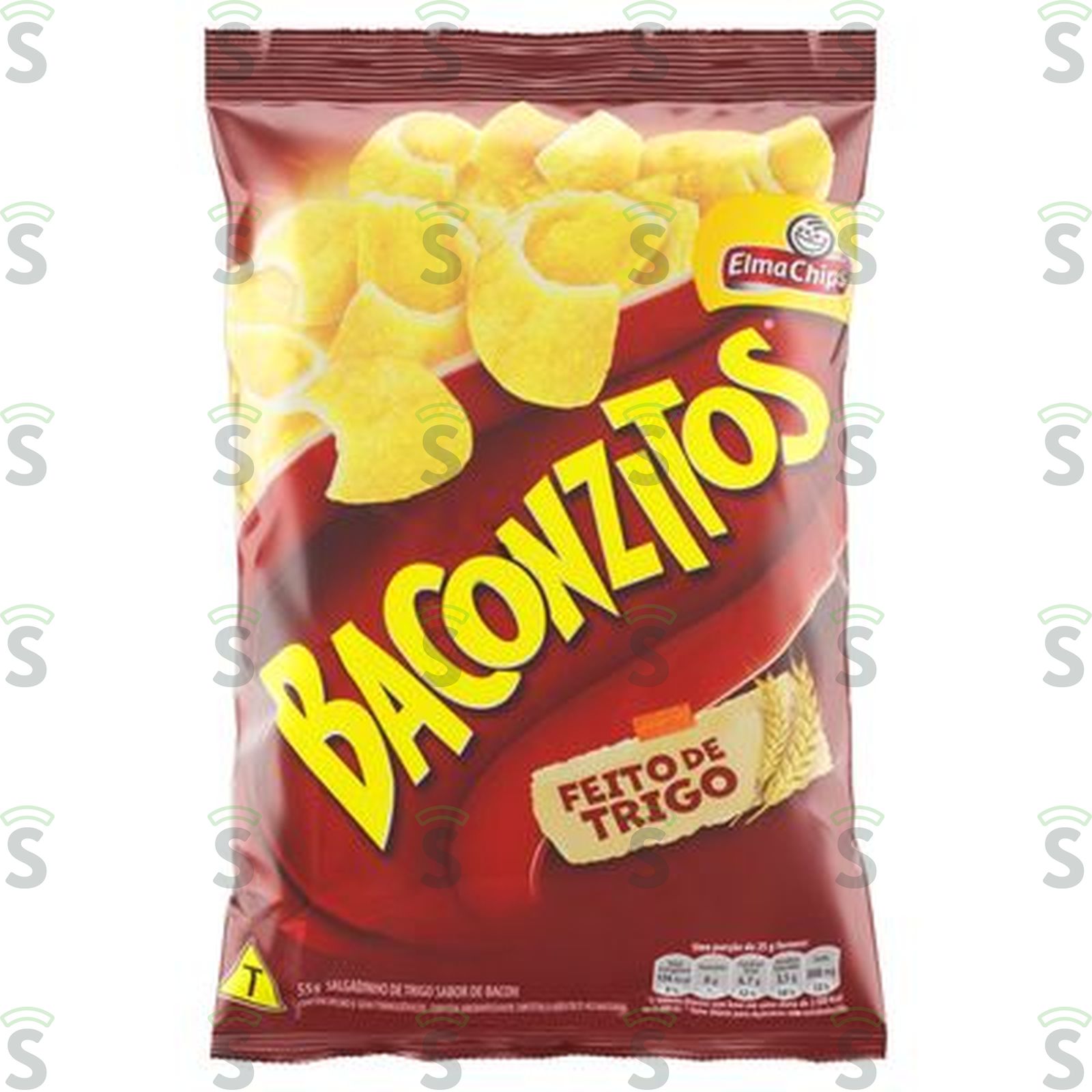 Salgadinho Baconzitos 55G