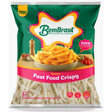 BATATA BBRASIL CRISPY FAST 6X2