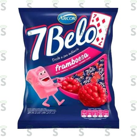  Bala Arcor 7belo  500g Framb