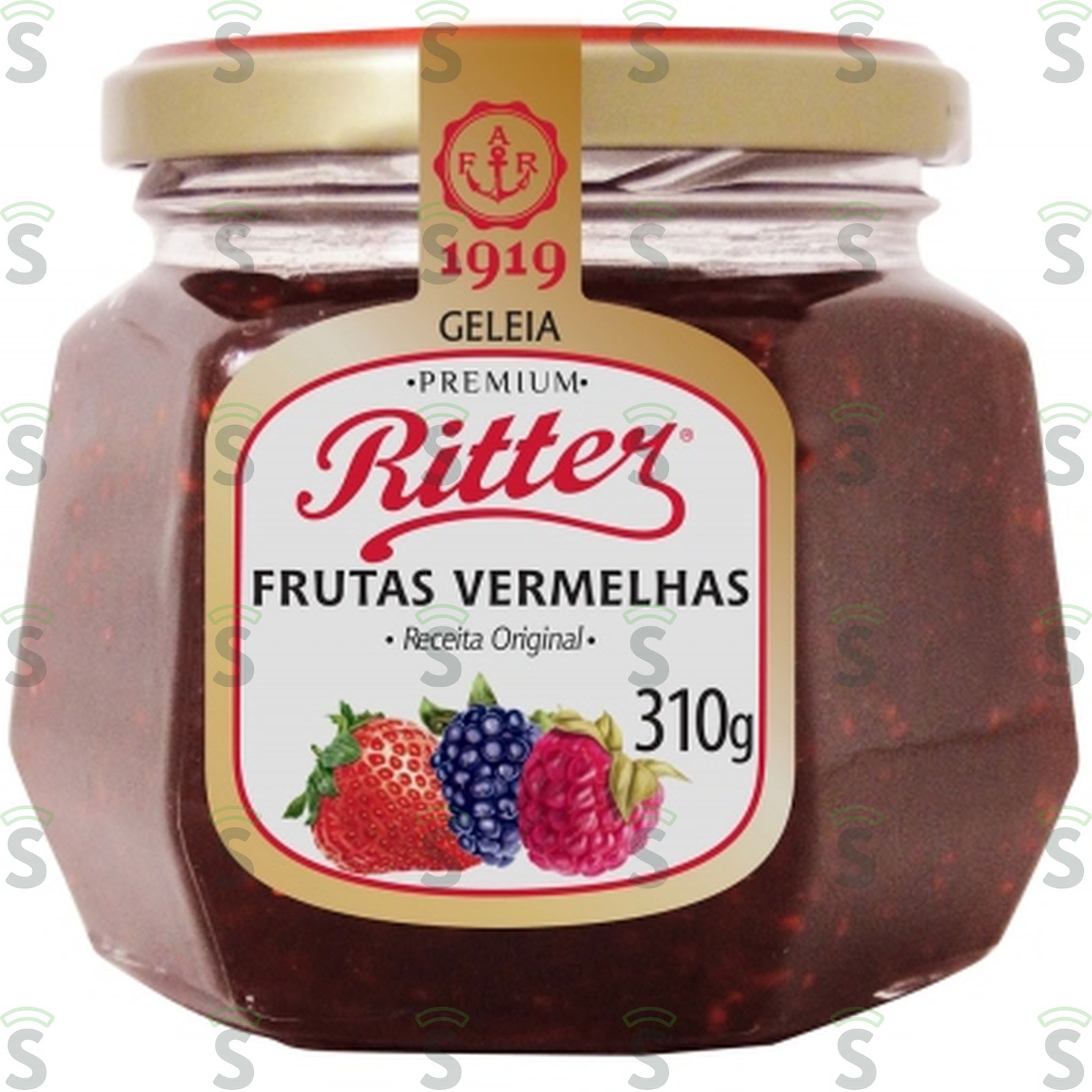 Geléia Ritter Frutas Vermelhas Vidro 310G