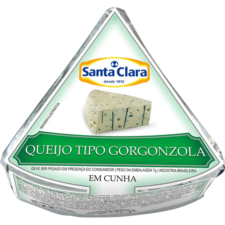 Queijo Santa Clara Gorgonzola - Cunha Kg