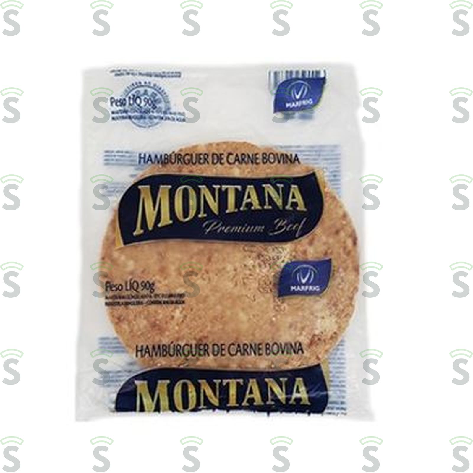 Hamburguer Montana Bovino 90G