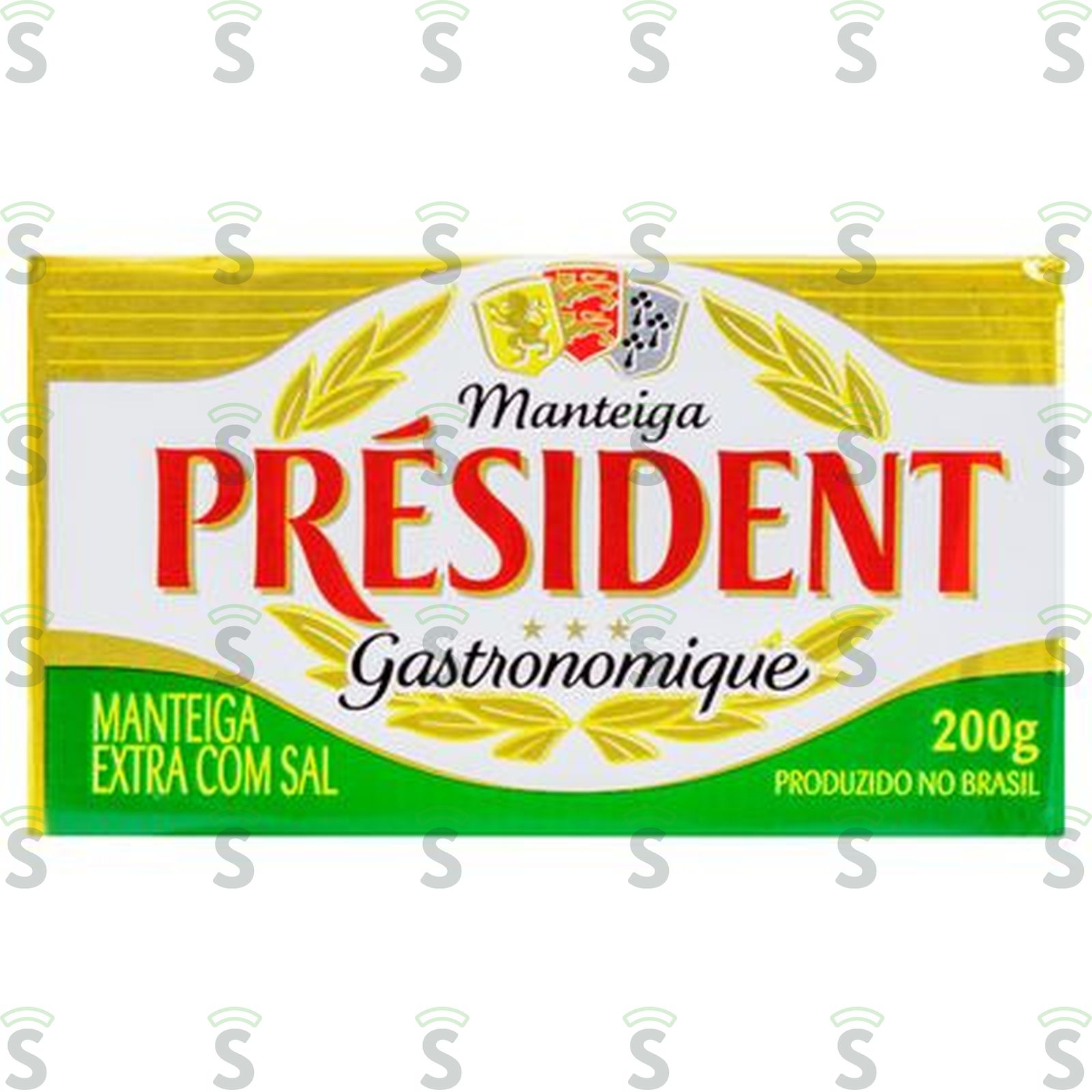 Manteiga President com Sal 200G