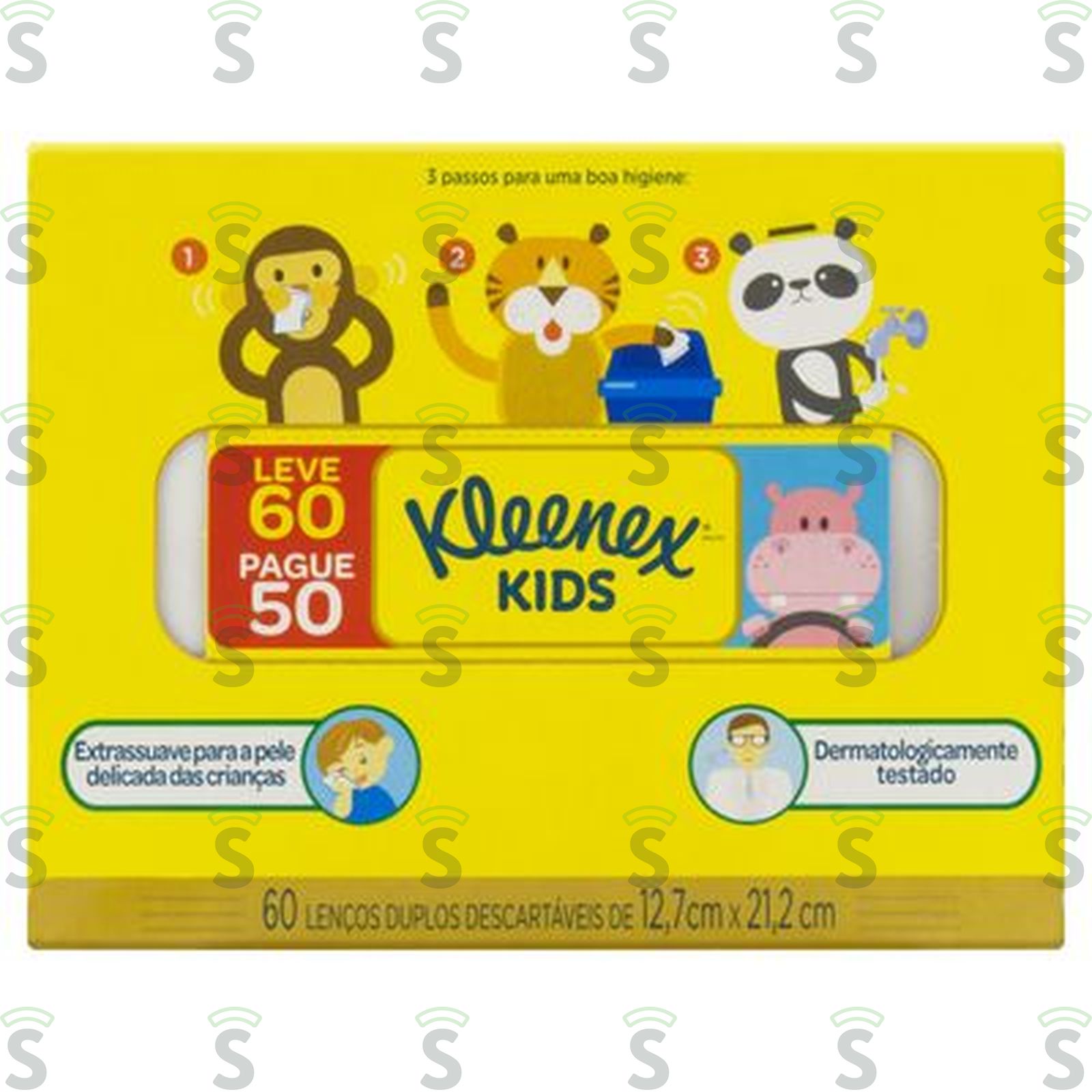 Kleenex-lencos 12.7x21.2 lv 60 pg 50
