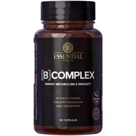 Essential B Complex Suplemento Alimentar 120 Cápsulas 375 g