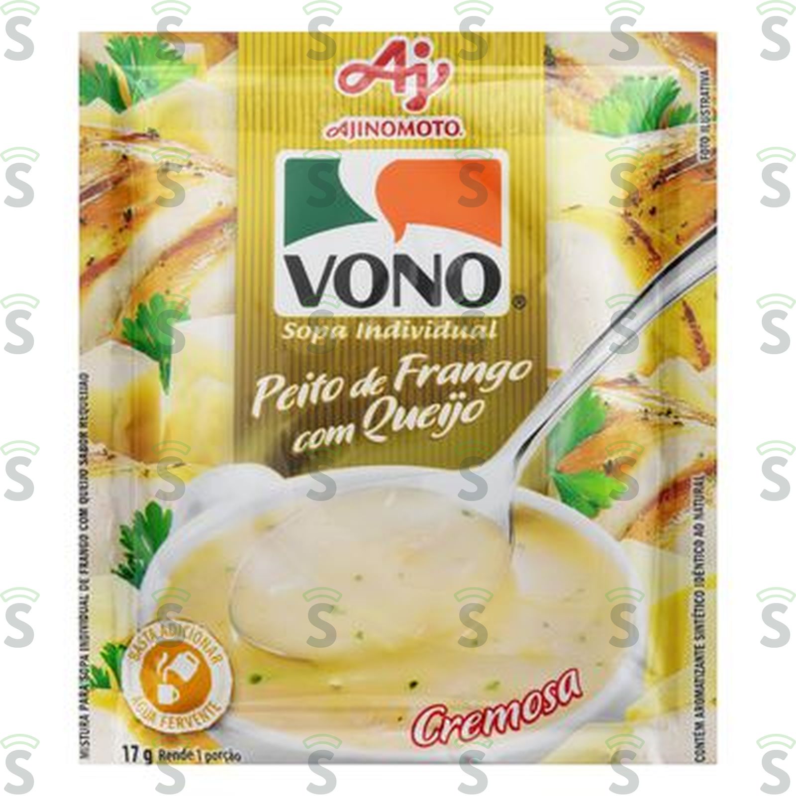 Sopa Vono Peito de Frango com Queijo 17G