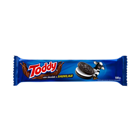 Biscoito Recheado Toddy 100g - Baunilha