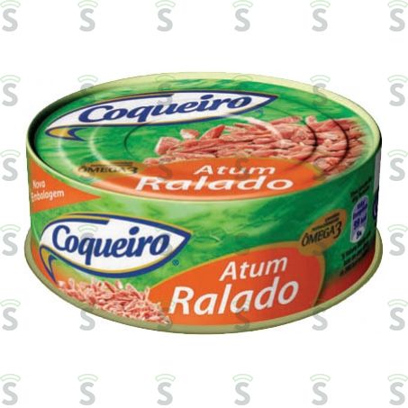  Atum Coqueiro Ralado Em Óleo Lata 170g