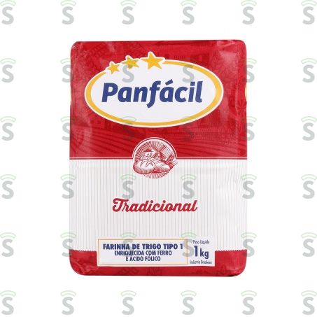  Panfacil-farinha Trigo 1kg Tipo 1