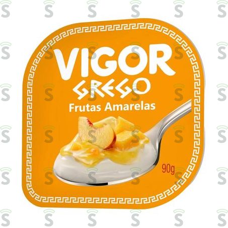 Vigor Grego 90g Frutas Amarelas