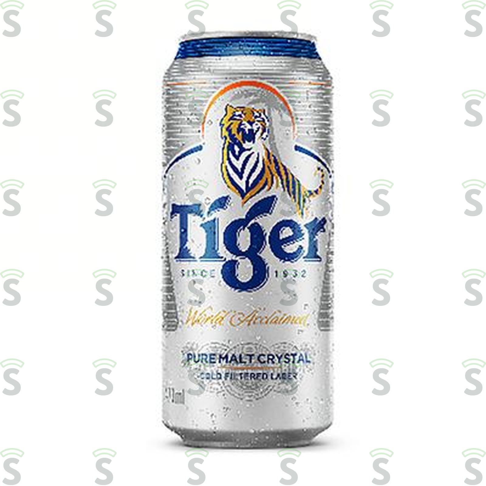 Cerveja Lager Puro Malte Crystal Tiger Lata 473ML