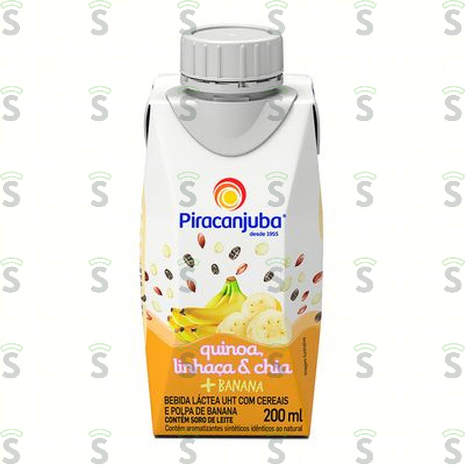 Bebida Láctea Piracanjuba Quinoa Linhaça Chia Banana 200ML