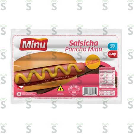  Salsicha Hot Dog Minu 350g