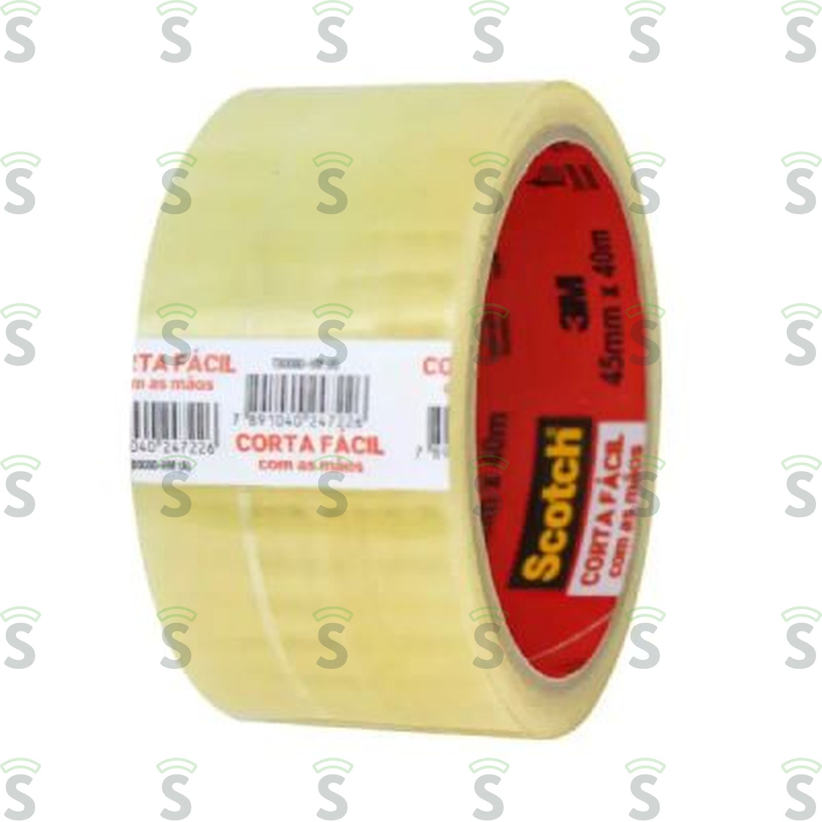 FITA SCOTCH EMP. CORTA FACIL 40M