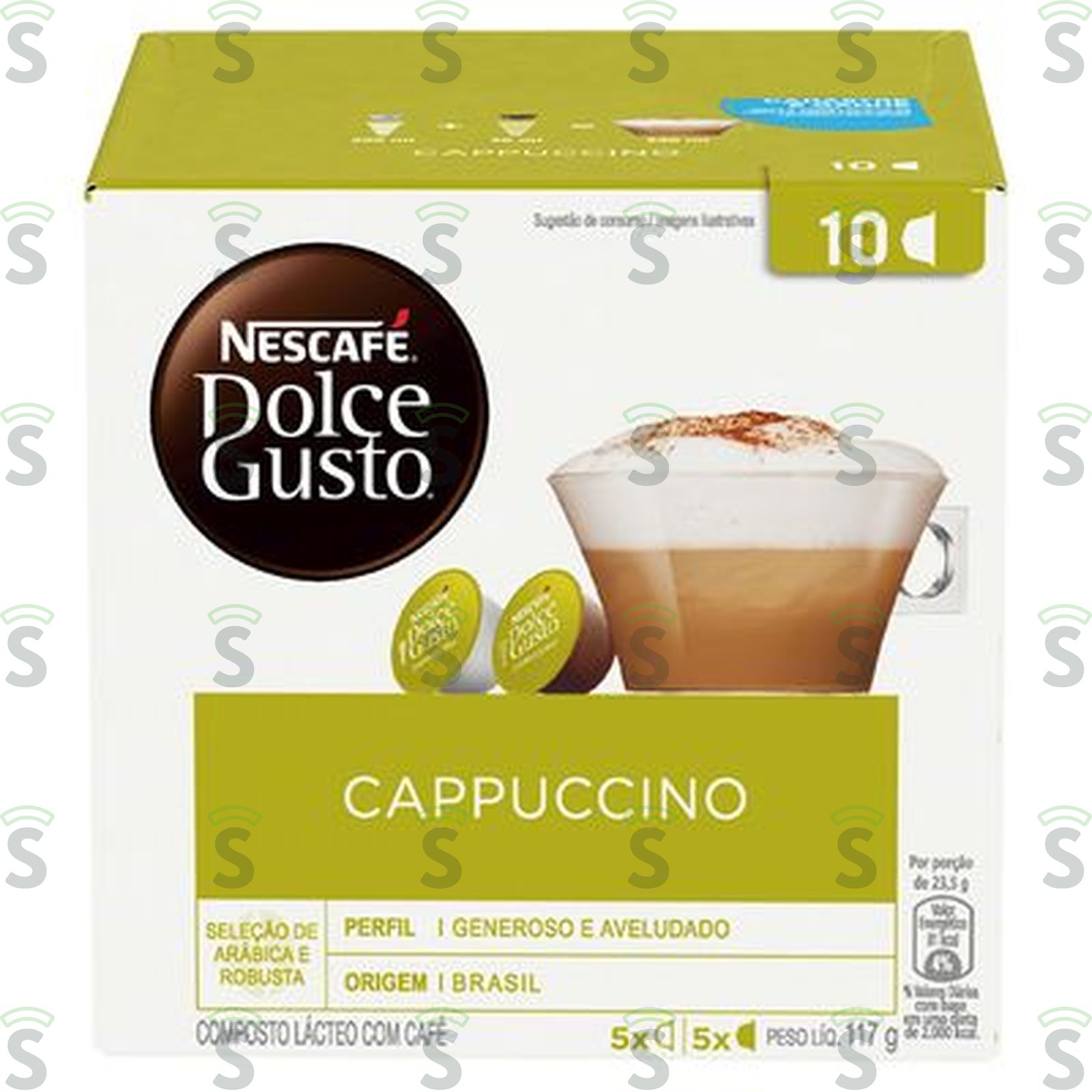 Café em Cápsula Nescafé Dolce Gusto Cappuccino Caixa com 10un - 117gr