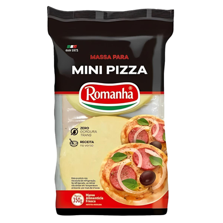 Massa para Pizza Romanha 350g - Mini
