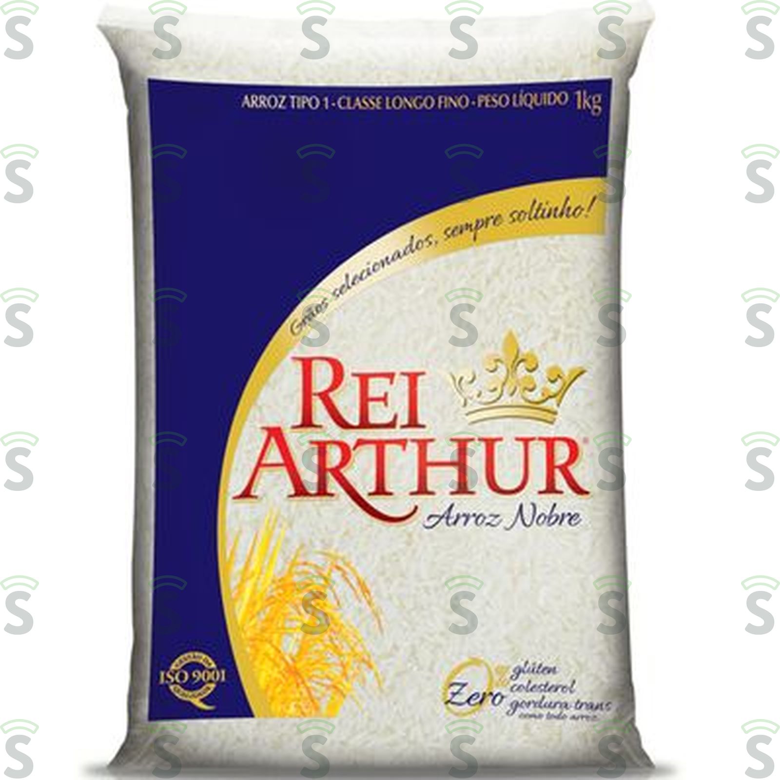 Rei arthur-arroz t-1 1kg branco