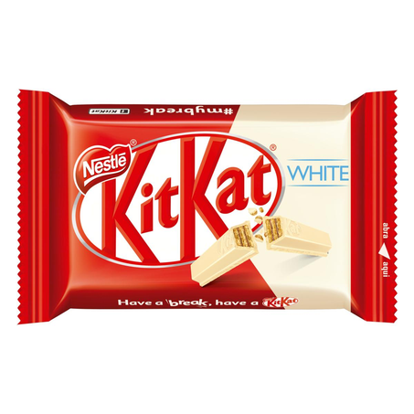 Chocolate Nestlé 41,5g - Kit Kat - Branco