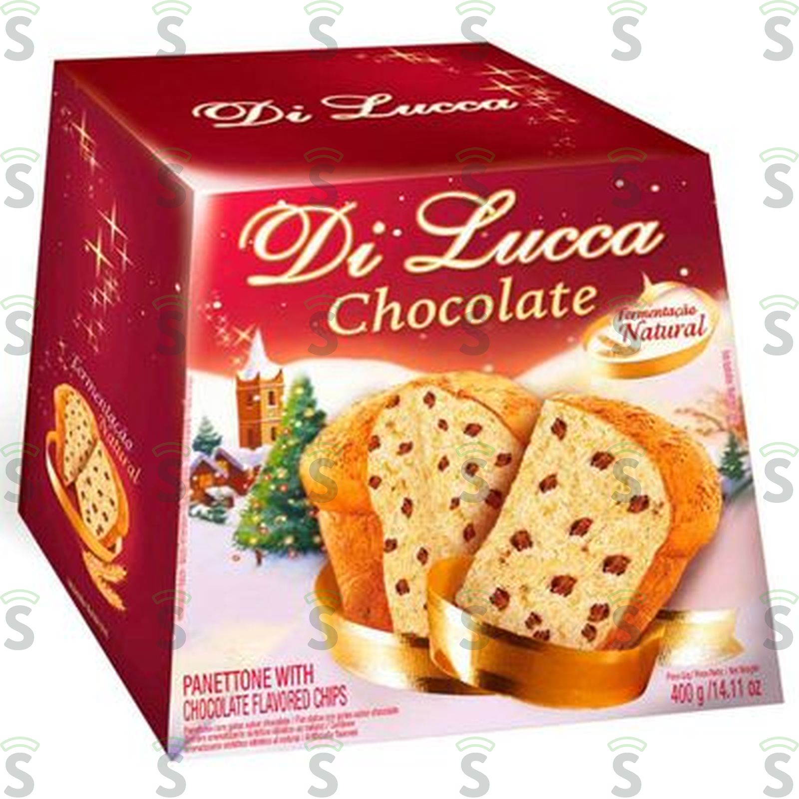 Panetone Di Lucca Chocolate Caixa 400G