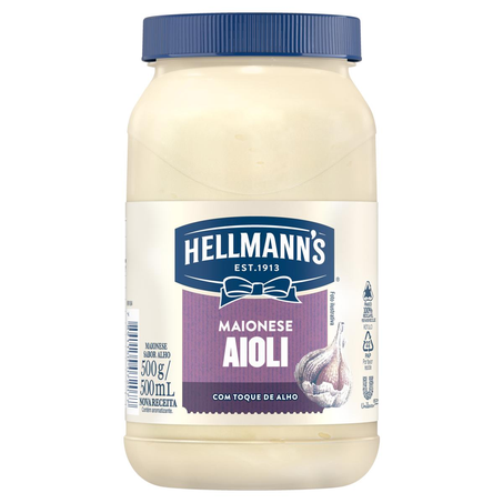 Maionese Hellmanns 500g - Aioli