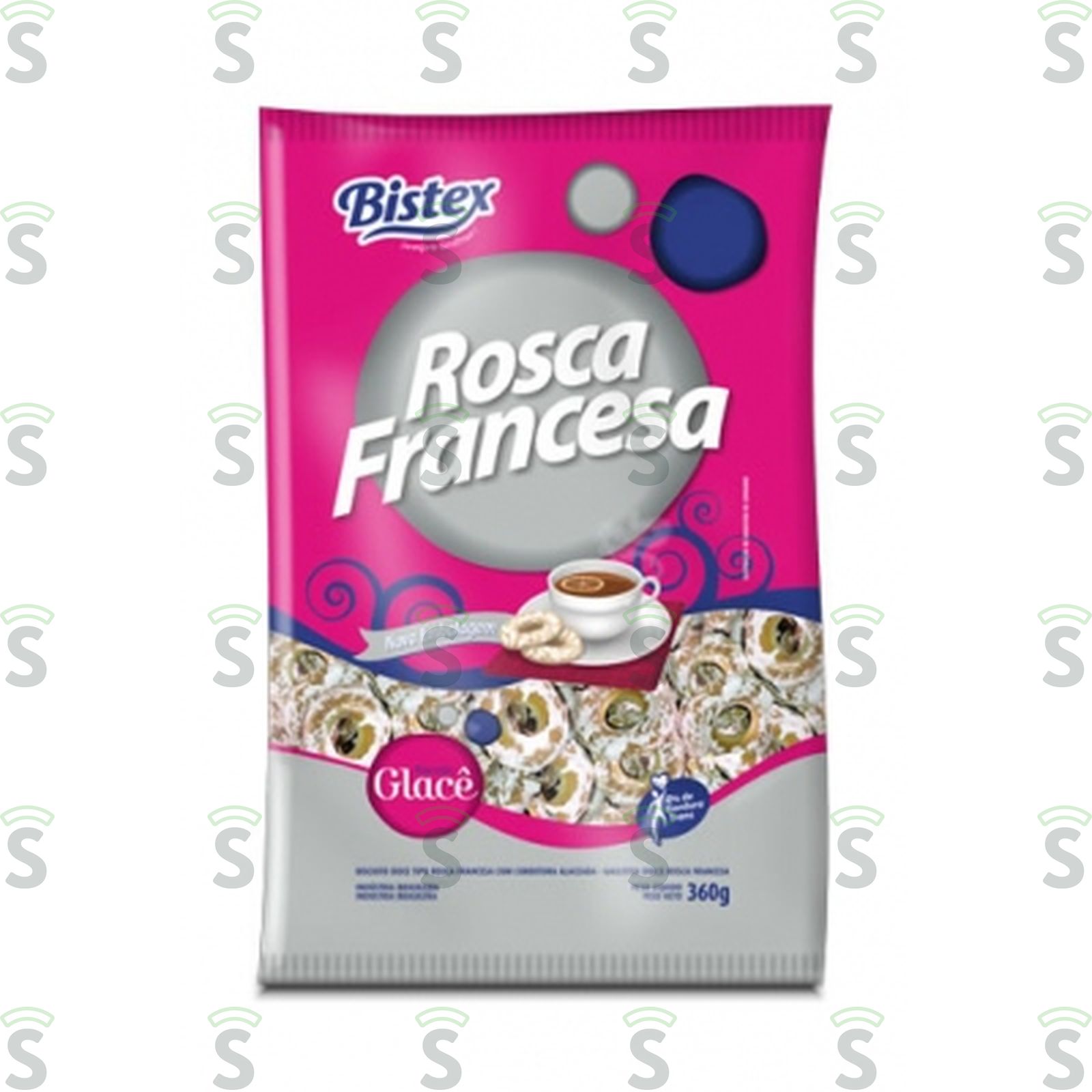 Bistex-biscoito 360g rosca francesa