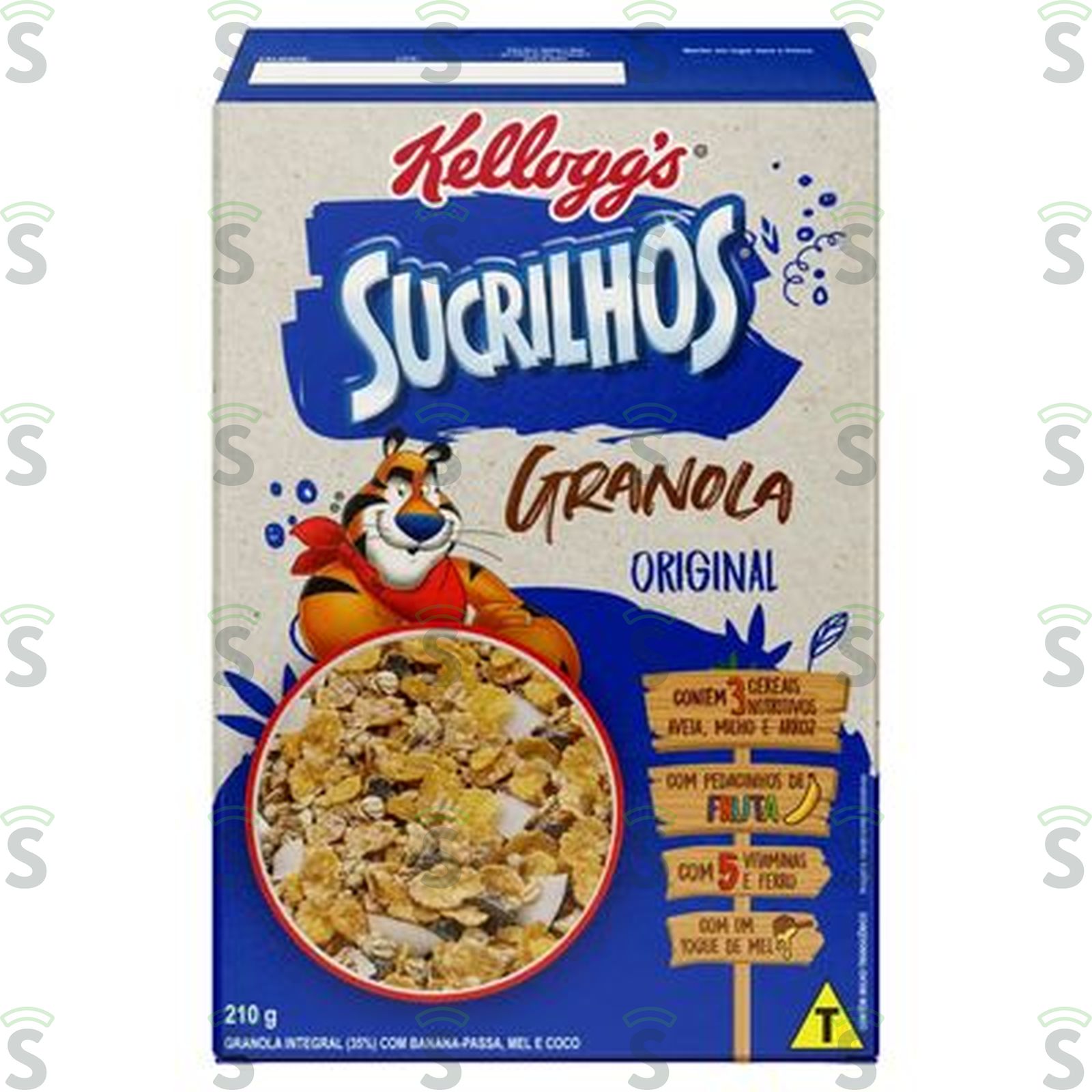 Granola Integral Kellogg's Sucrilhos Original Caixa 210gr