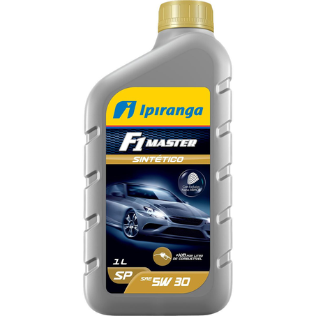 Óleo F1 Master Ipiranga 1 Litro - 5W 30 SQ - Sintético