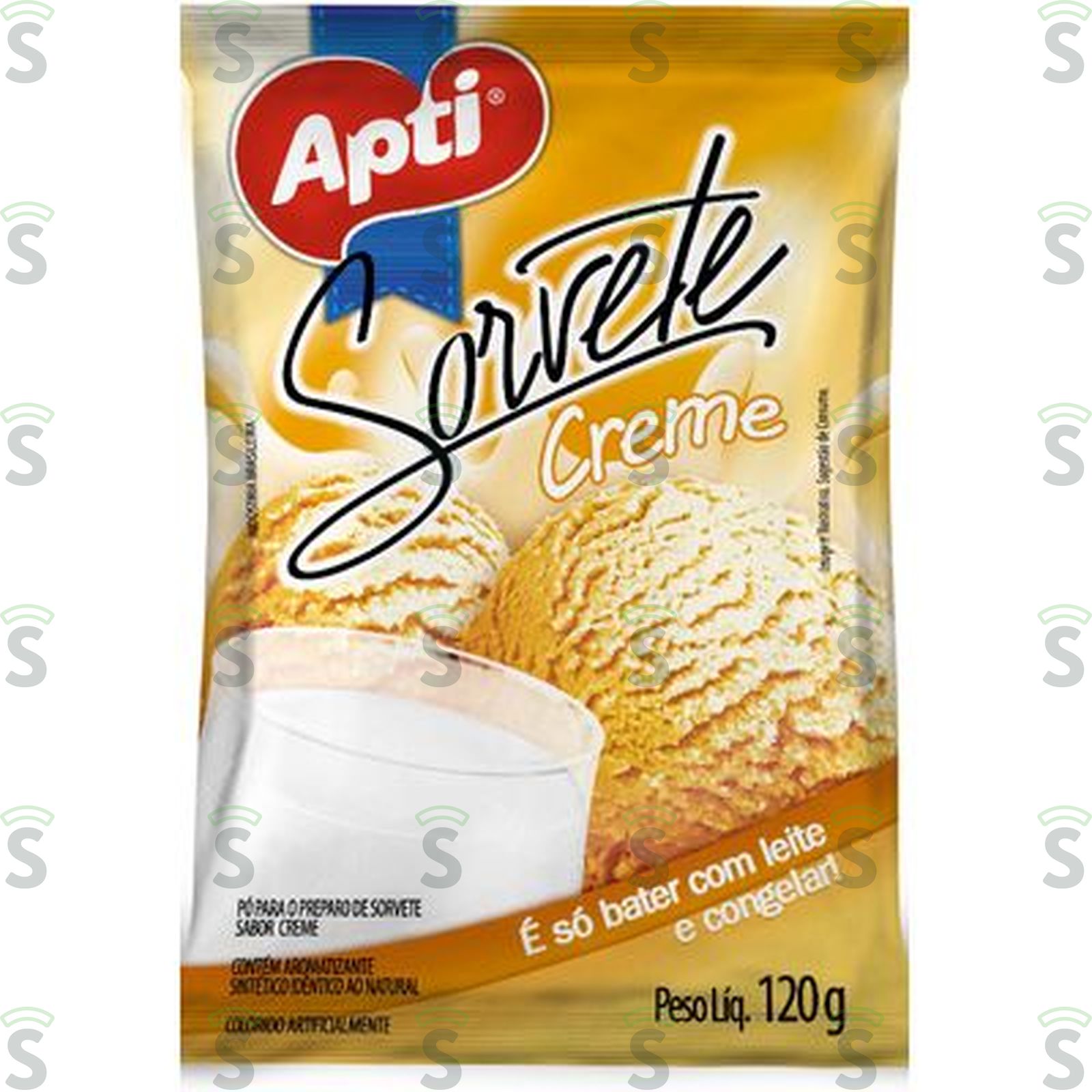 Apti-po p/sorvete 120g creme