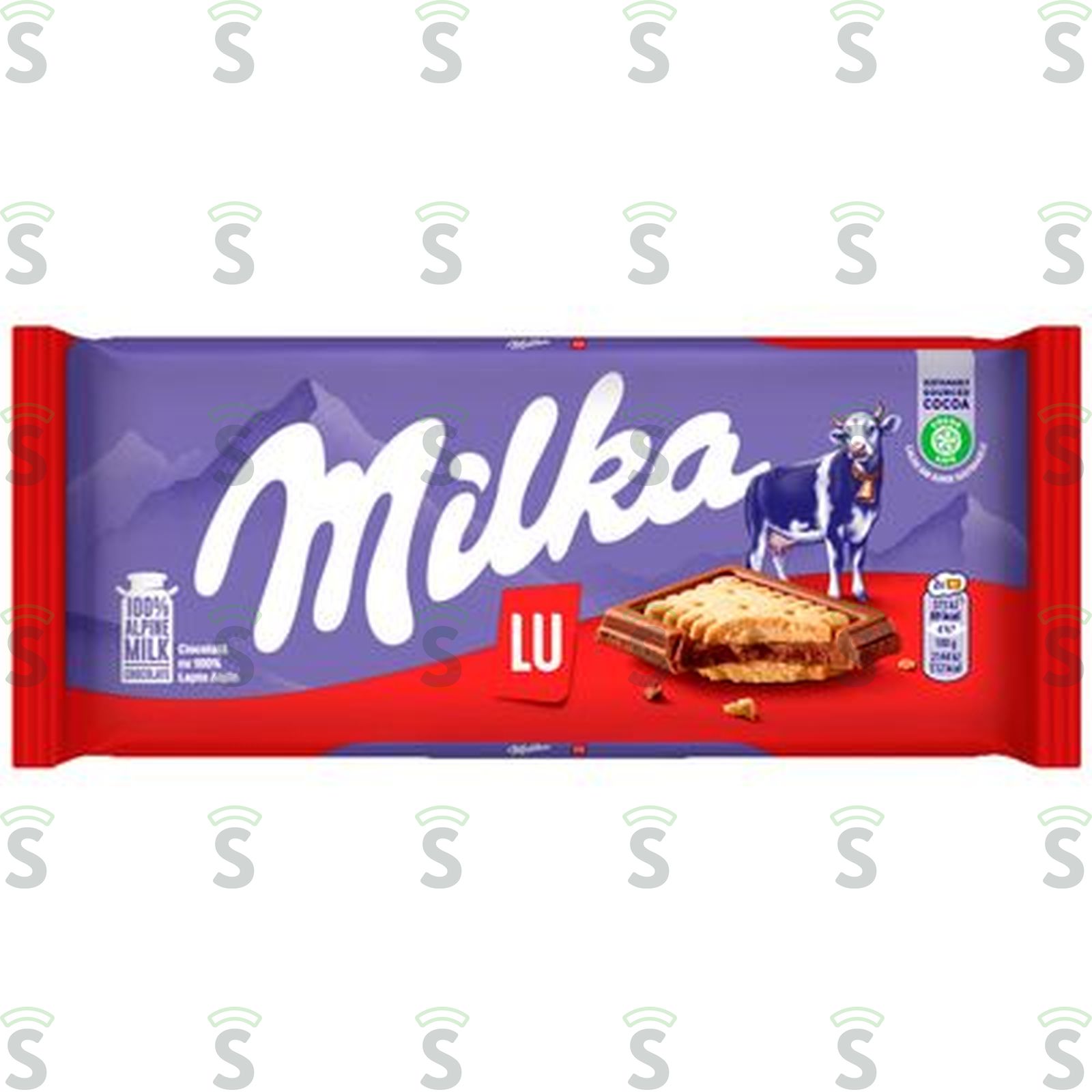 CHOCOLATE MILKA 87G CHOCOBISCUIT