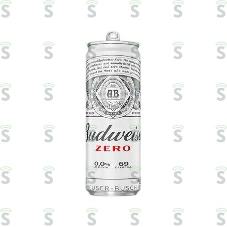  Budweiser-cerveja 350ml Lata Zero Sleek